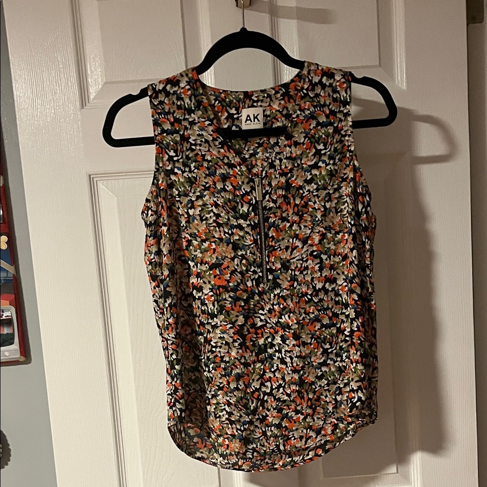 Anne Klein Multicolor Floral Tank Top